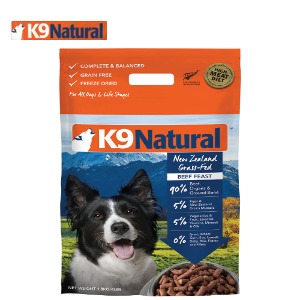 [K9 Natural] 동결건조 비프(소고기) 피스트 독 1.81kg